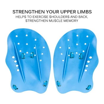 

1Pair Swimming Webbed Glove Adult Frog Flippers Finger Fin Diving Hand Wear Swimming Sports Paddle Training Fingerless Gloves