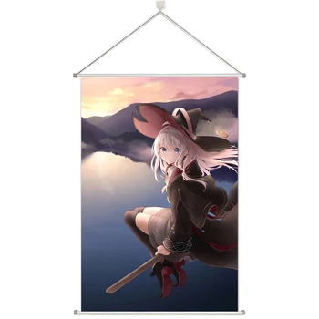 

Wandering Witch The Journey of Elaina Alloy Fabric Wall Poster Scroll 60x90cm 24x36inches