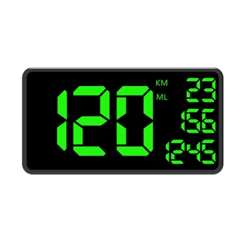 

Accessory Car Speed Meter Speedometers Display HUD Large Screen Universal C1090