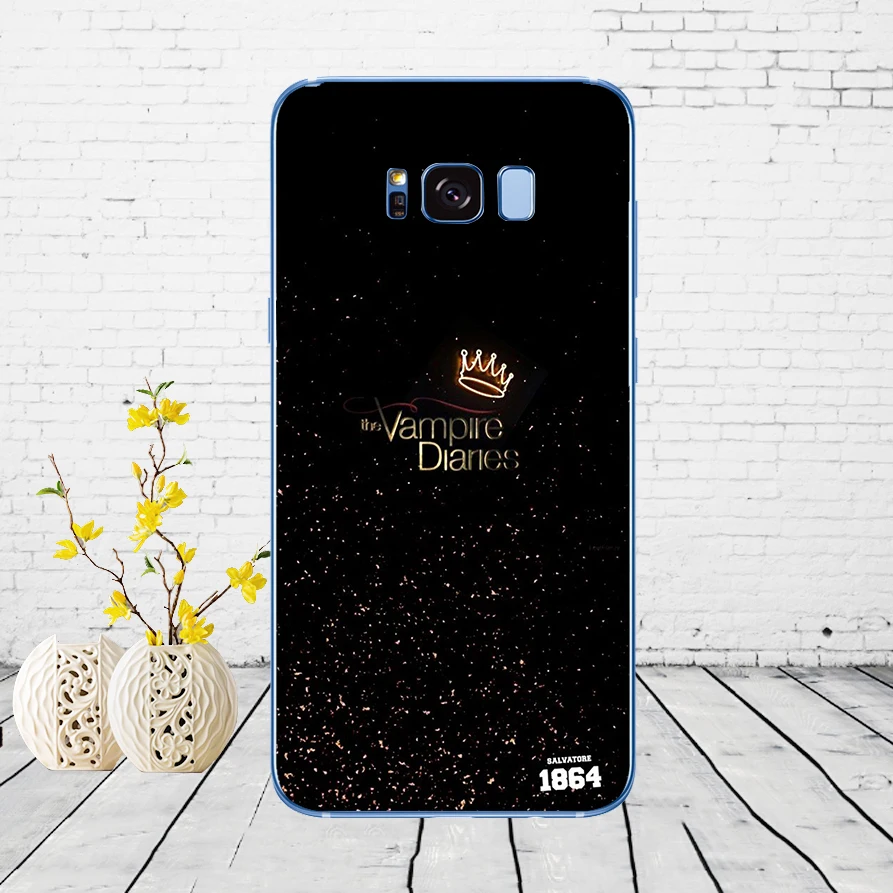 11 108DD Дневники вампира 02 Мягкий силиконовый чехол для Samsung Galaxy S6 S7 edge S8 S9 S10 plus A70 A50 чехол - Цвет: 11