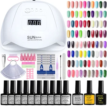 

8ML Nail Gel Polish Kit UV LED Nail Gel Soak Off Nail Gel Polish Manicure Pedicure Gel Varnish Professional Nail Gel Polish Kit