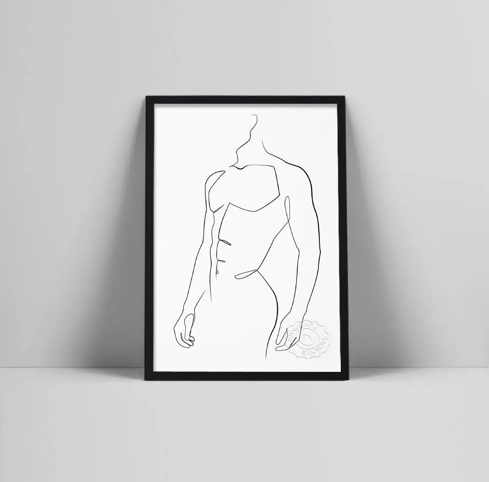 Male Body Outline Drawing male-body-outline-drawing