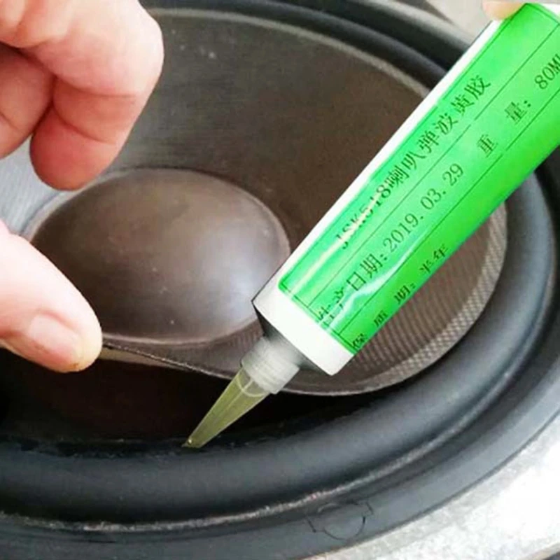 cola de reparo alto falante 80ml para 03