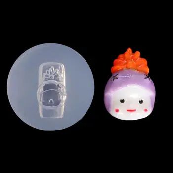 

5Pcs Beanies Sleepy Doll Silicone Mold Nail Art Doll Resin Carving Molds Tools