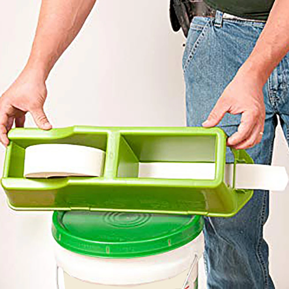 

Plastic Drywall Taping Tool Mess Free DIY One Step Drywall Tape and Joint Compound Application Drywall Taping Tools Repair Edges