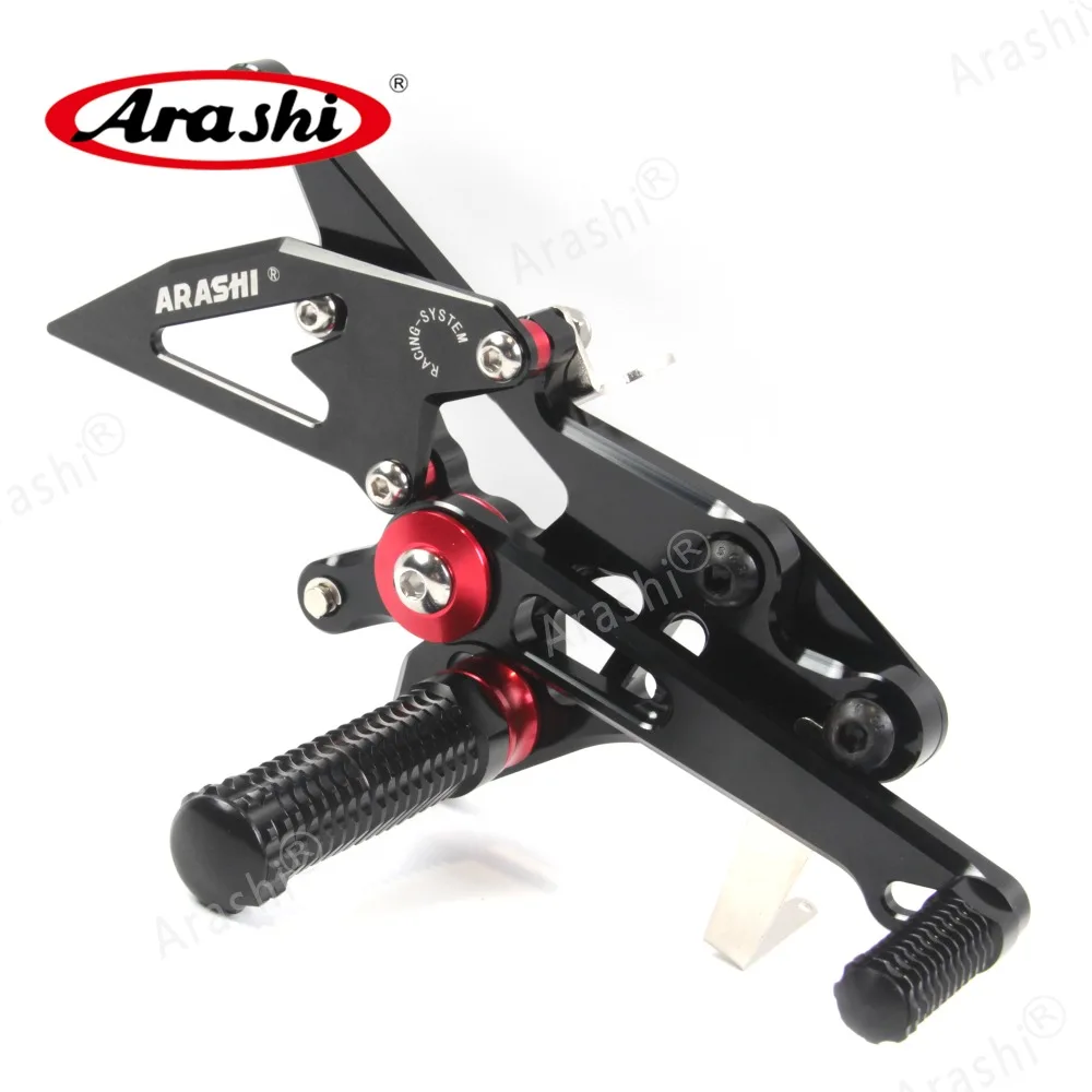 Arashi мотоциклист подножки для SUZUKI GSX1000R 2009- CNC регулируемая подножка GSXR GSX-R 1000 GSXR1000 GSXR-1000
