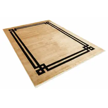 

Apex Classy 3 'x 5' Wool Beige Runner Rug