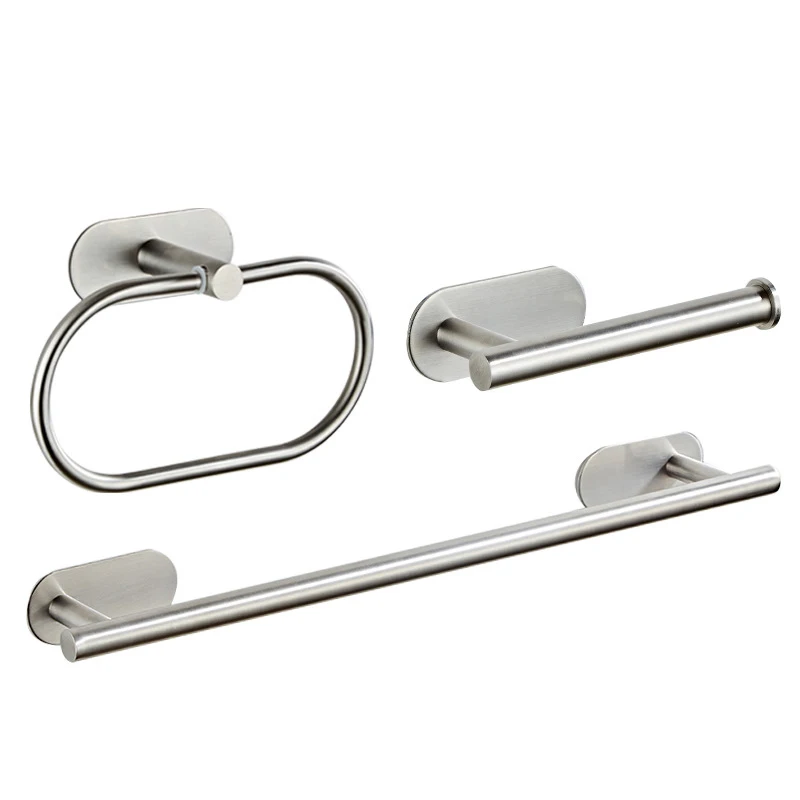 Набор полотенец из нержавеющей стали, набор для ванной, аксессуары для ванной, аксессуары для ванной комнаты, полка, стойки, товары для домашнего сада