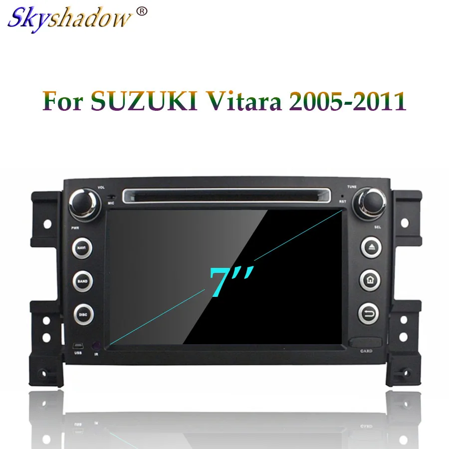 Ips Android 9,0 для SUZUKI Vitara 2005-2011 Восьмиядерный 64 Гб ПЗУ автомобильный dvd-плеер gps ГЛОНАСС карта RDS радио wifi Bluetooth 4,2