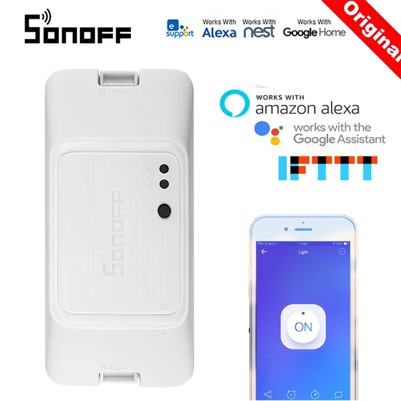 SONOFF Basic R3 WIFI DIY умный переключатель управления домашний Модуль Автоматизации