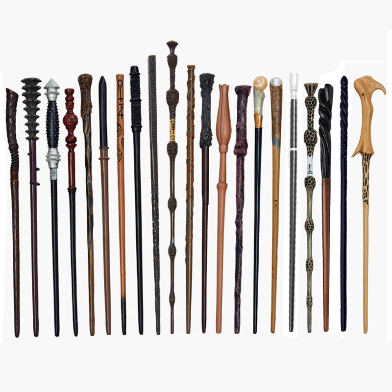 28 Kinds of Potters Magic Cosplay Harried Dumbledore Voldmort Snape Metal/Iron Core without Box Christmas Gift|Magic Tricks| - AliExpress