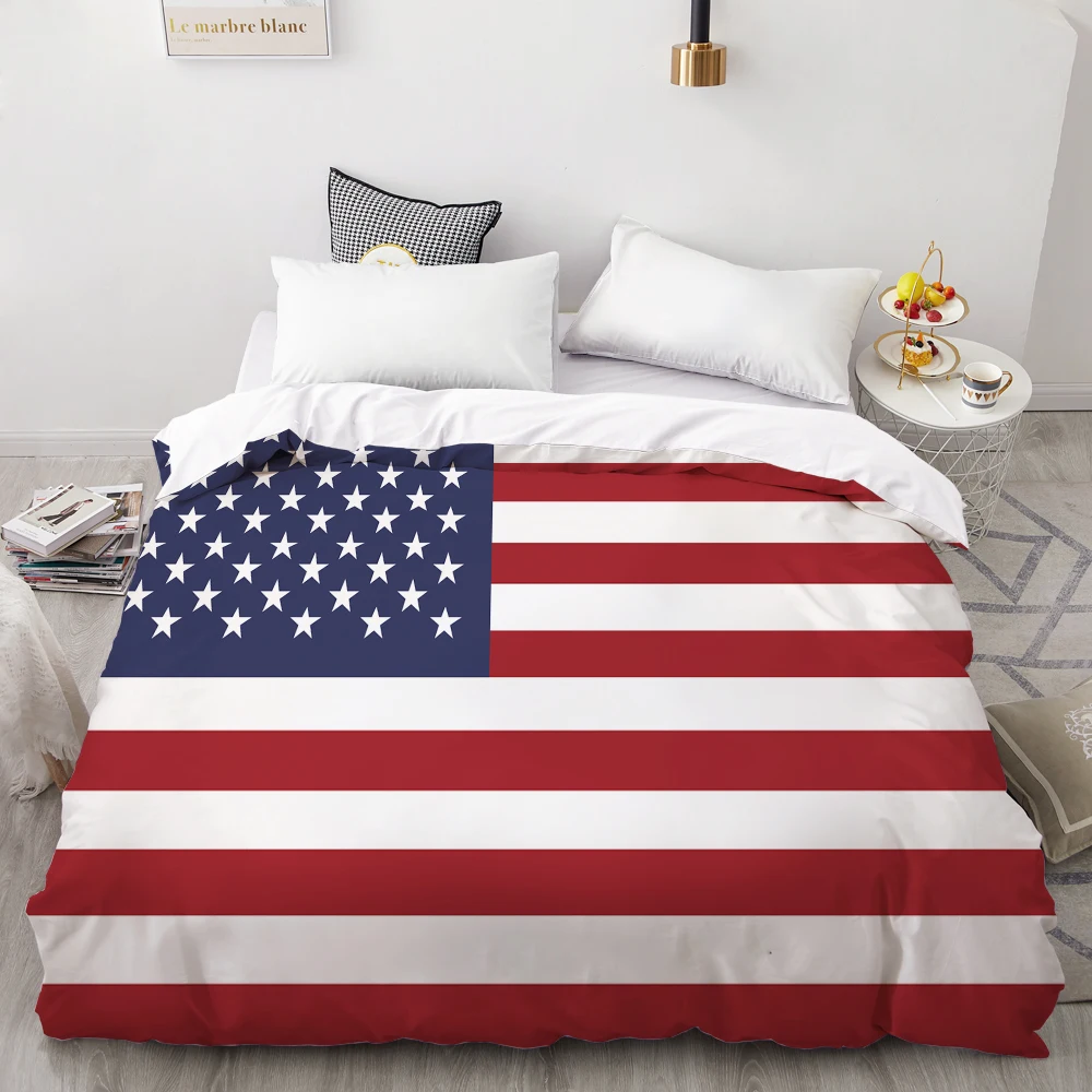 3D пользовательские пододеяльник, одеяло/одеяло чехол AU queen/King/220x240/200x200, постельные принадлежности Флаг США, Прямая поставка