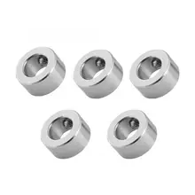 Lock-Ring for 3d-Printer 5pcs 8mm Shaft Screw Isolation Lead Stainless-Steel Silver T8