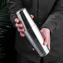 Бостонский шейкер из нержавеющей стали, встряхиватель, инструмент для бара, кофейни, принадлежности, аксессуары для бармена, вечерние коктейльные инструменты