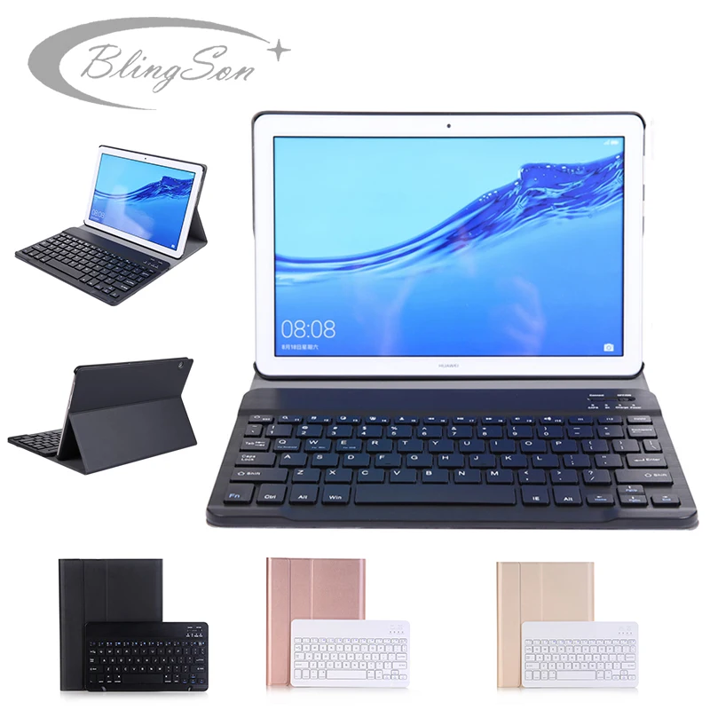 Ultra-thin Keyboard Case for Huawei MediaPad T5 AGS2-L09 AGS2-W09 AGS2-L03 10.1 inch Tablet Cover 10 | Компьютеры и офис