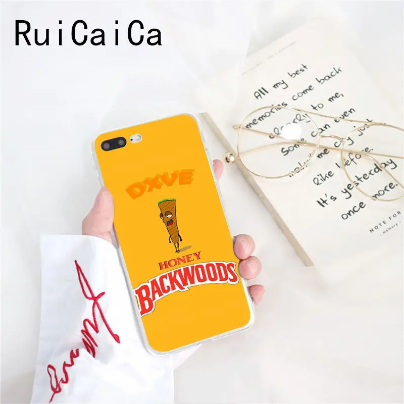 Ruicaica rick and morty backwoods сигары силиконовый чехол для телефона iPhone X XS MAX 6 6s 7 7plus 8 8Plus 5 5S SE XR 10 - Цвет: A4