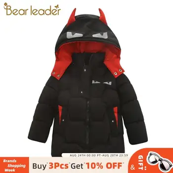 

Bear Leader 2-5 Years Children Winter Warm Parkas Cartoon Pattern Hoodies Clothes Kids Boys Thick Jackets Baby Fashion Snowsuits