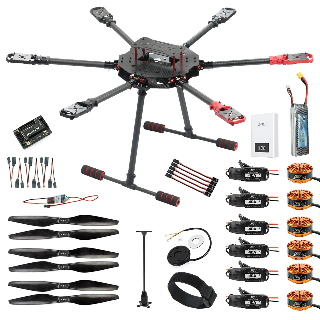 DIY Hexacopter Saker675 675 мм 6-осевой складной Радиоуправляемый Дрон из углеродного волокна