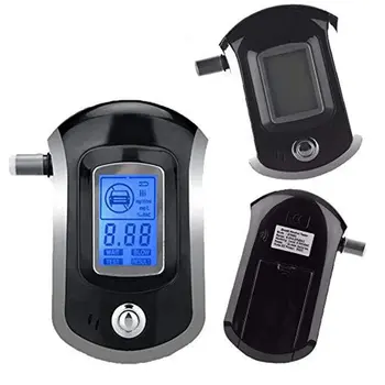 

Digital Portable Breath Alcohol Tester LCD Breathalyzer Analyzer Sensitivity Essential Accessories