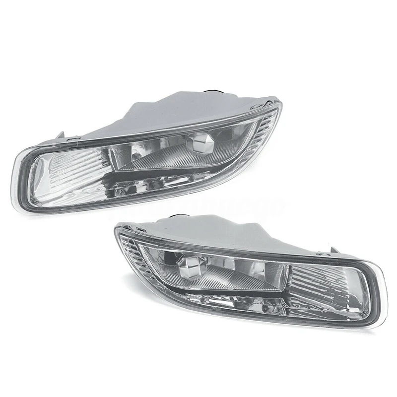 

1 Pair Clear Lens Bumper Fog Light Lamps with Bulbs for Toyota Corolla 2003 -2005