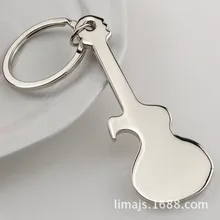 Открывашка для бутылок в виде гитары креативный Брелок пивной фестиваль Компания Реклама маленькие подарки подвески с ключиками Настраиваемые