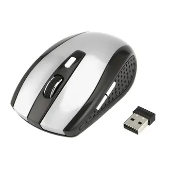 

2.4GHz Wireless Mouse Portable Intelligent Gaming Mouse Optical Rolling Gamer Mice USB Receiver for PC Laptop Computer