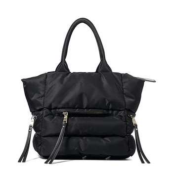 

Fashion Waterproof Nylon Shoulder Bags for Women 2020 Designer Space Cotton Women Bags Female Crossbody Bag Large Totes Handbags