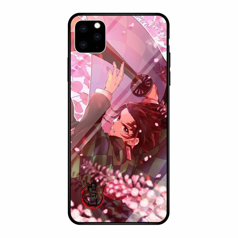 Демон убийца: Kimetsu без Yaiba лезвие призрак уничтожения для iphone 6 7 8 11 xsmax чехол - Цвет: Хаки