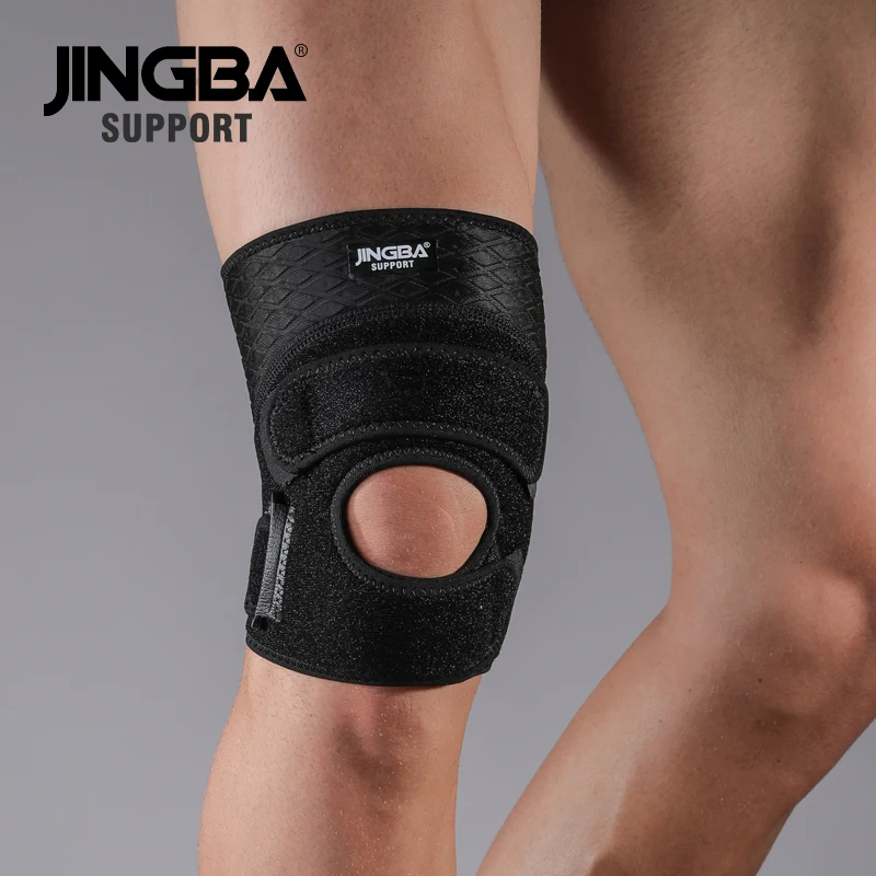 Спортивный наколенник JINGBA регулируемый фиксатор колена для фитнеса волейбола