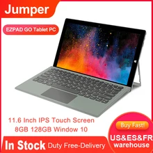 Aliexpress - JUMPER EZPAD GO 2 in 1 Tablet 11.6 Inch IPS Touch Screen 8GB 128GB Window 10 Tablet PC with Keyboard Pen for Office Home