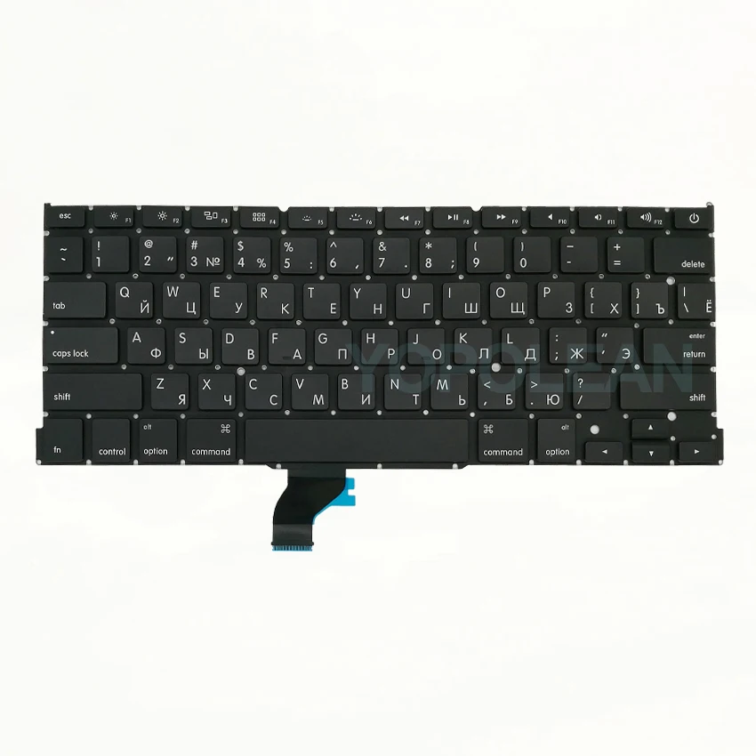 3 PCS New Small Enter Russia Russian Keyboard For Macbook Pro Retina 13" A1502 2013- Years