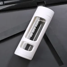 Прозрачный классический 500 мл пластиковый корпус бизнес стеклянный стакан для воды высокого класса Подарочные бутылки