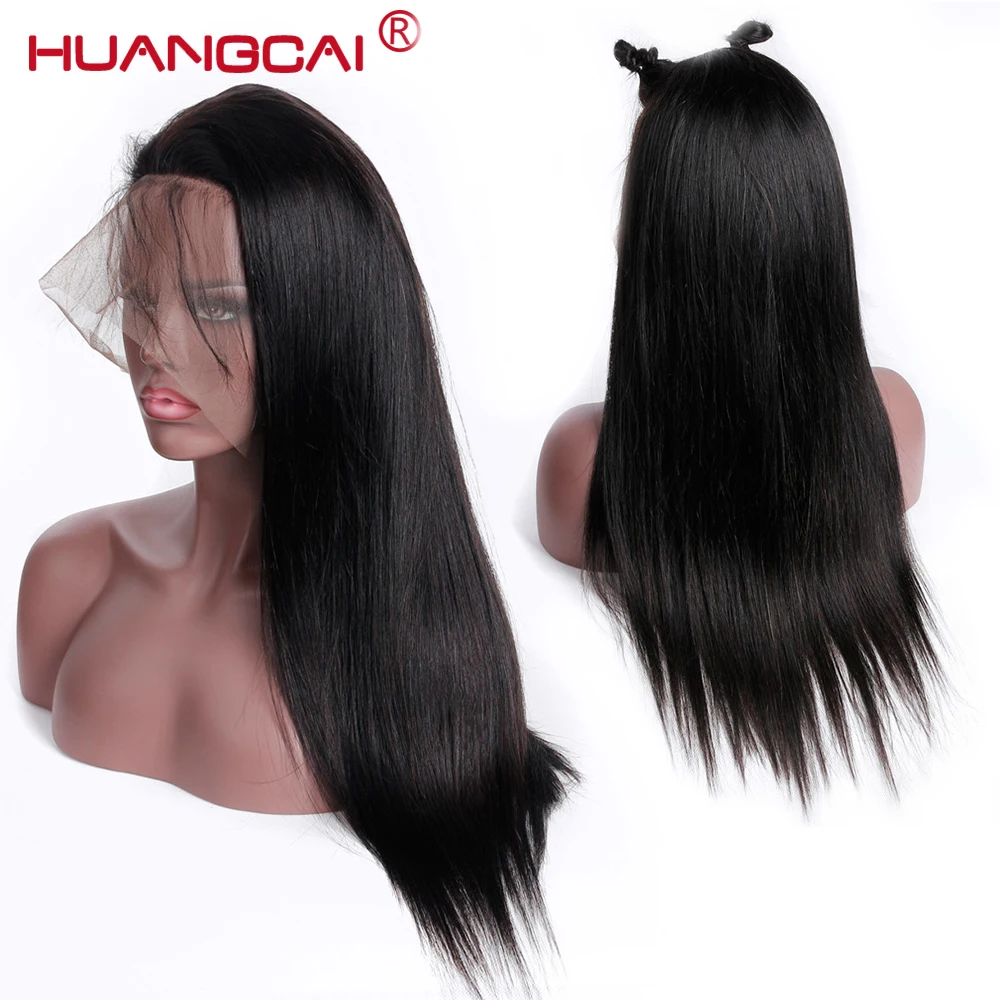 

150% Density Pre Plucked Lace Front Human Hair Wig Glueless Brazilian Straight Lace Front Wig For Woman Remy Human Hair Wigs