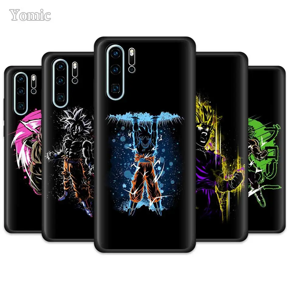 

Dragon Balls Goku Black Case for Huawei P20 P30 P Smart Z Plus 2019 P9 P10 Lite Pro Silicone Phone Bags Cover Shell