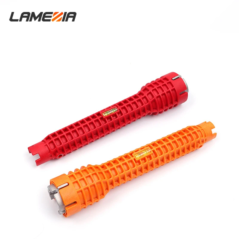 

LAMEZIA Faucet And Sink Installer Multifunctional Household Wrench Removal Tool For Kitchen Bathroom Plumbing Water Pipe