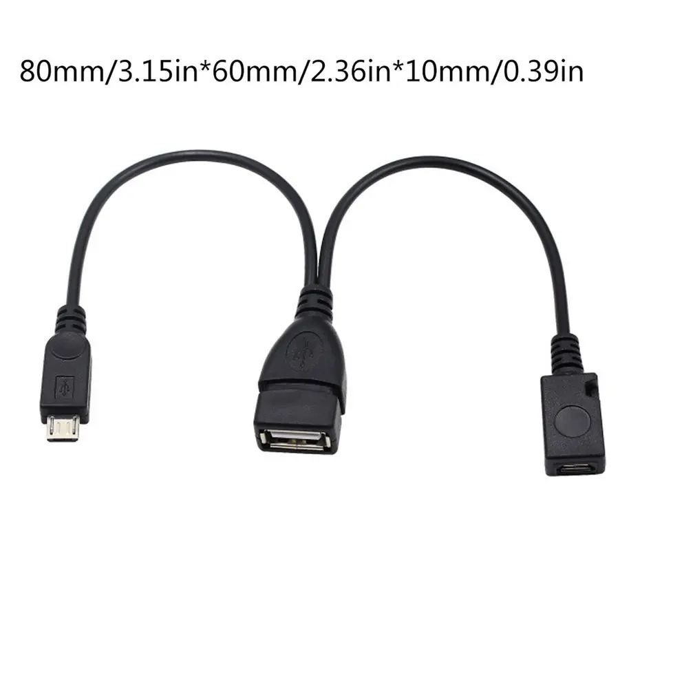 2 шт. Usb порт клеммный адаптер Otg кабель для Fire Tv 3 или 2nd Gen Stick|USB-адаптеры| |