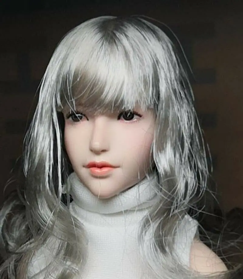 Mnotht SUPER DUCK 1/6 Scale Cute Asian Beauty Head Sculpt for 12in Ph Body Model Toy | Игрушки и хобби