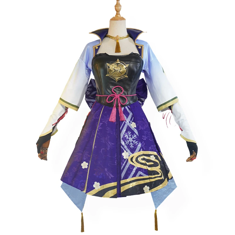 Anime Genshin Impact ShenliLinghua Cosplay Costume Game Suit Dress ...