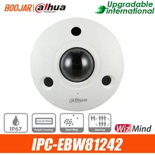 Dahua 12MP Panoramisch Netwerk Ir Fisheye Camera IPC-EBW81242 Mensen Tellen Queue Management Warmte Kaart