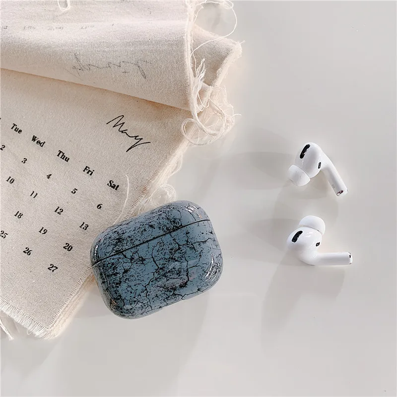 For AirPods Pro 1 Роскошный Мраморный чехол для Apple AirPods Pro Чехол модные наушники с Bluetooth Защитный чехол Коробка для air pods 3 Pro Чехол capa - Цвет: For AirPods Pro 1