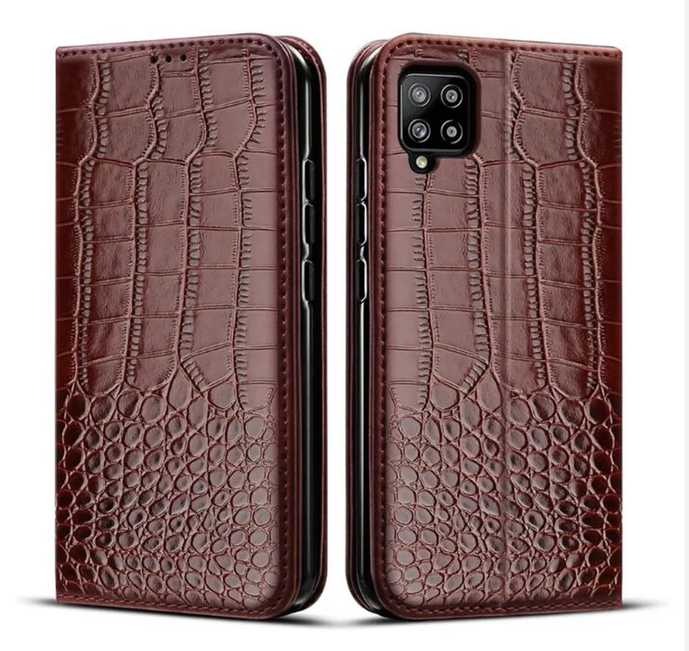 Leather Wallet Flip Case - Protective Phone Cover
