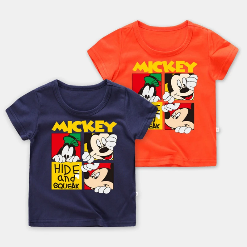 Disney Baby T Shirt Baby Boy Clothes Disney Baby Girl Clothing Baby Girl Clothes Bebe Mickey T Shirt Cartoon Cotton Baby Clothes T Shirts Aliexpress