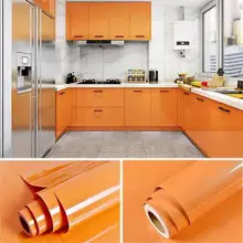 Kitchen Greaseproof Wallpapers Paper Stickers High Temperature Cabinet Home Decor Stickers Waterproof Vinilo Decorativo Pared