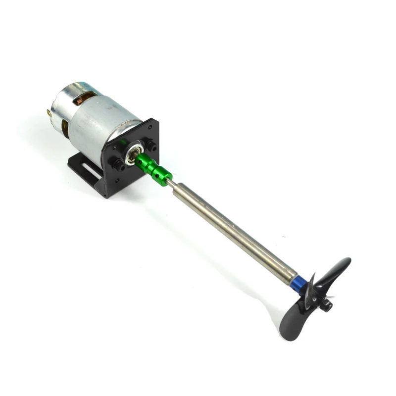 

1Set 6000RPM 775 Motor Power Kit Include 4mm Shaft Bushing Coupling Paddle CW/CCW Brush Drive Assembly for Model RC Boat