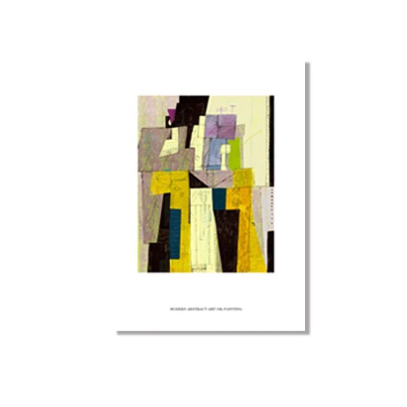 Винтажная Абстрактная фигура Matisse, Картина на холсте, Европа, настенные художественные принты, плакаты, картина, галерея, интерьер гостиной, домашний декор - Цвет: PICTURE D