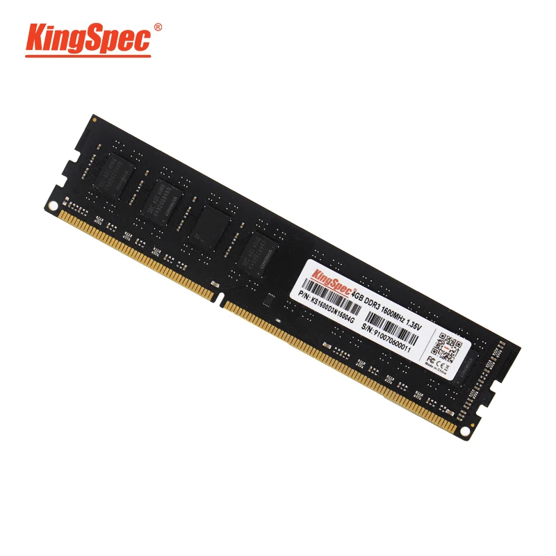 Оперативная память KingSpec Dimm ОЗУ 8 Гб ddr3 для настольного компьютера 4 ГБ Память