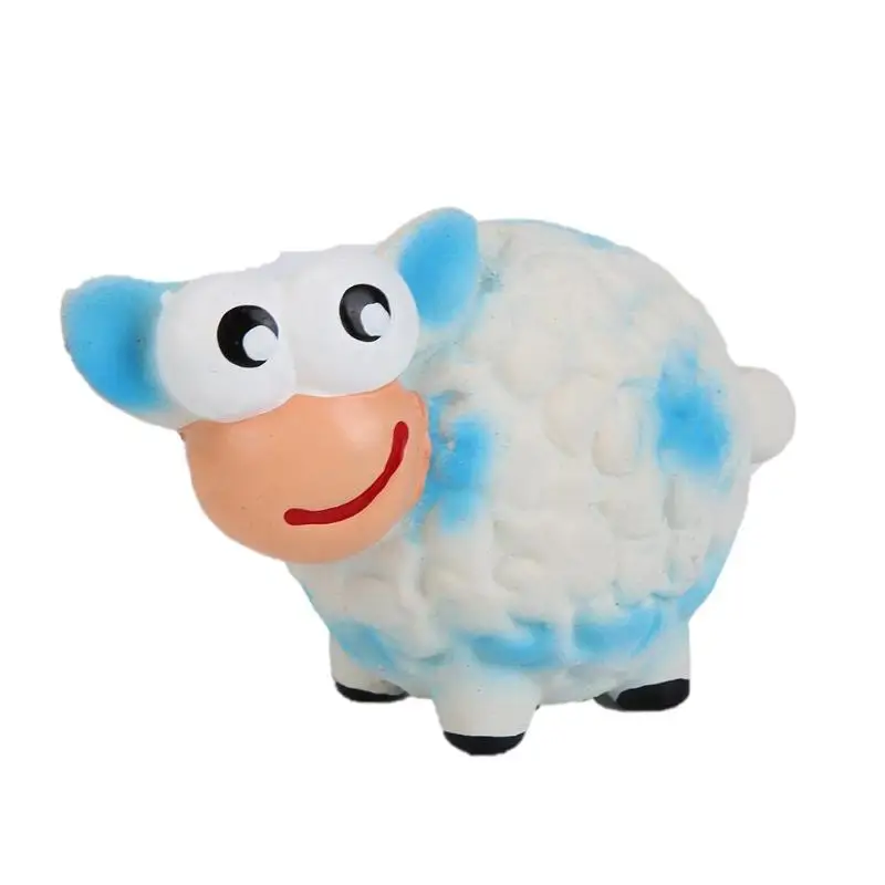 sheep Игрушка для собак, милые животные в форме мяча, пищат, латексная игрушка, укус собаки, пищащие игрушки, очень интересные и развлекательные. Штранг-прессования - Цвет: sheep