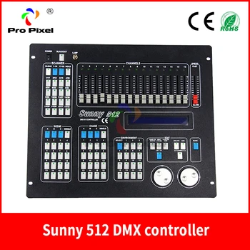 

Sunny 512 DMX controller/ DMX Console For Stage Party DJ Lighting Dj Equipment Controller