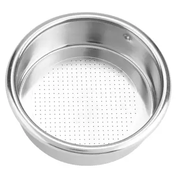 

58mm Stainless Steel Coffee Filters Single Layer Filter Bowl Basket For Espresso/Machine Coffee Maker Part Cafe Filter Basket