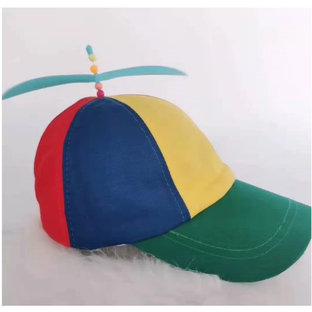 funny Adventure dad hat fashion colorful Dragonfly Patchwork mesh baseball cap casquette Helicopter Propeller Snapback hat